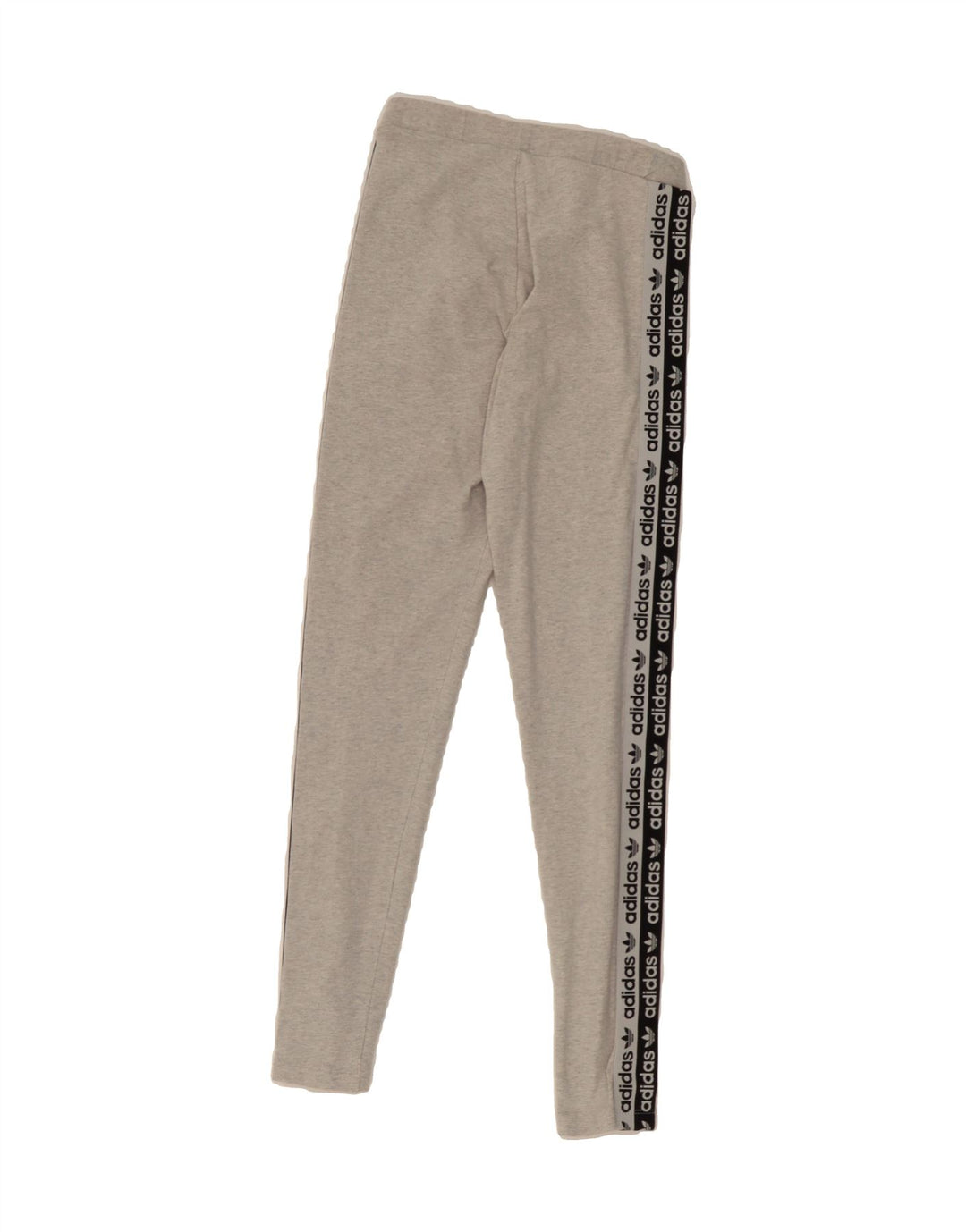 ADIDAS Womens Graphic Leggings UK 6 XS  Grey Vintage Adidas and Second-Hand Adidas from Messina Hembry 