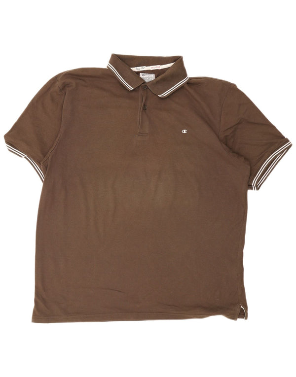 Мужская рубашка поло Champion Easy Fit 3XL коричневая