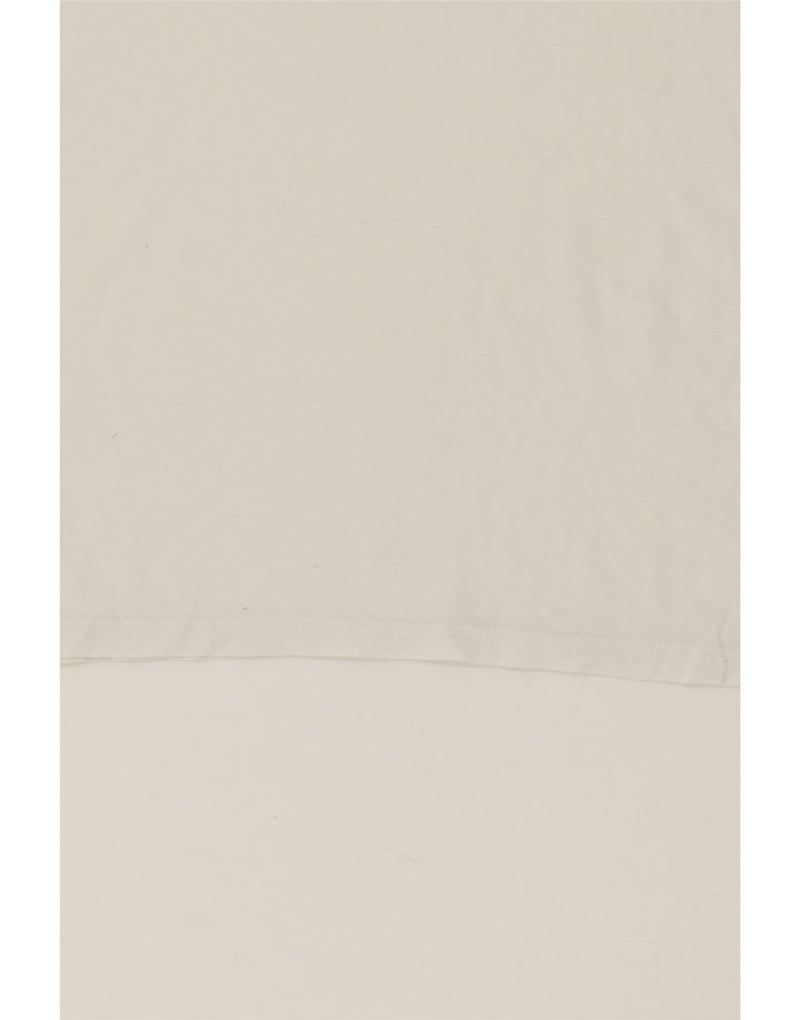 CHAMPION Mens Polo Shirt Large White Vintage Champion and Second-Hand Champion from Messina Hembry 