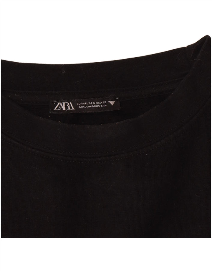 Женский свитер Zara UK 14, средний черный