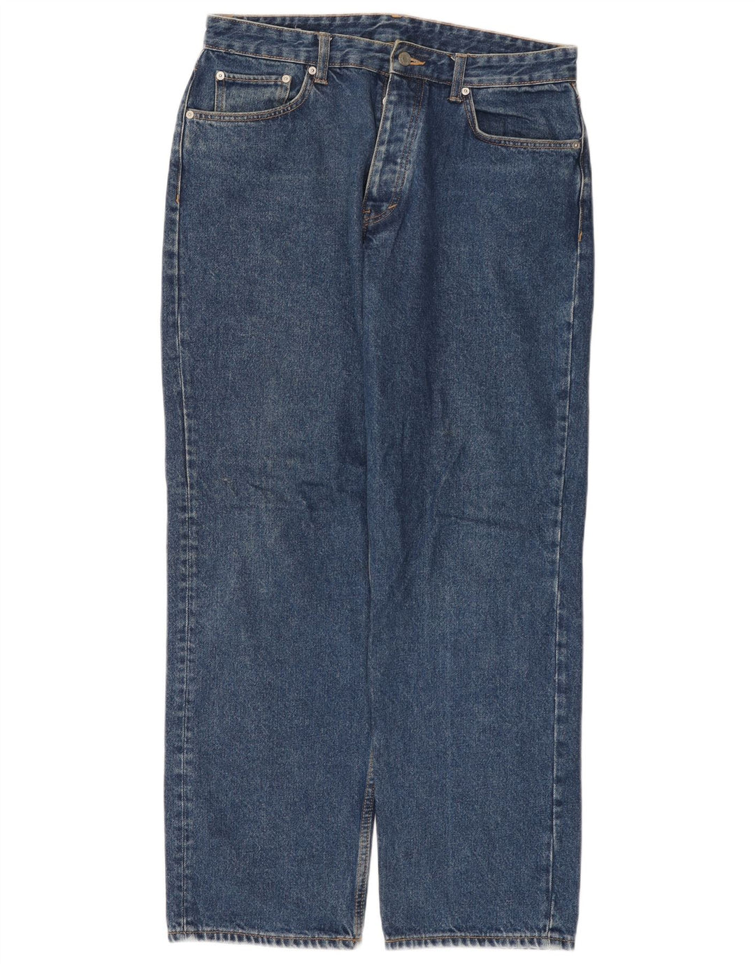 Мужские прямые джинсы Zara EU 42, большие W32 L30, синие