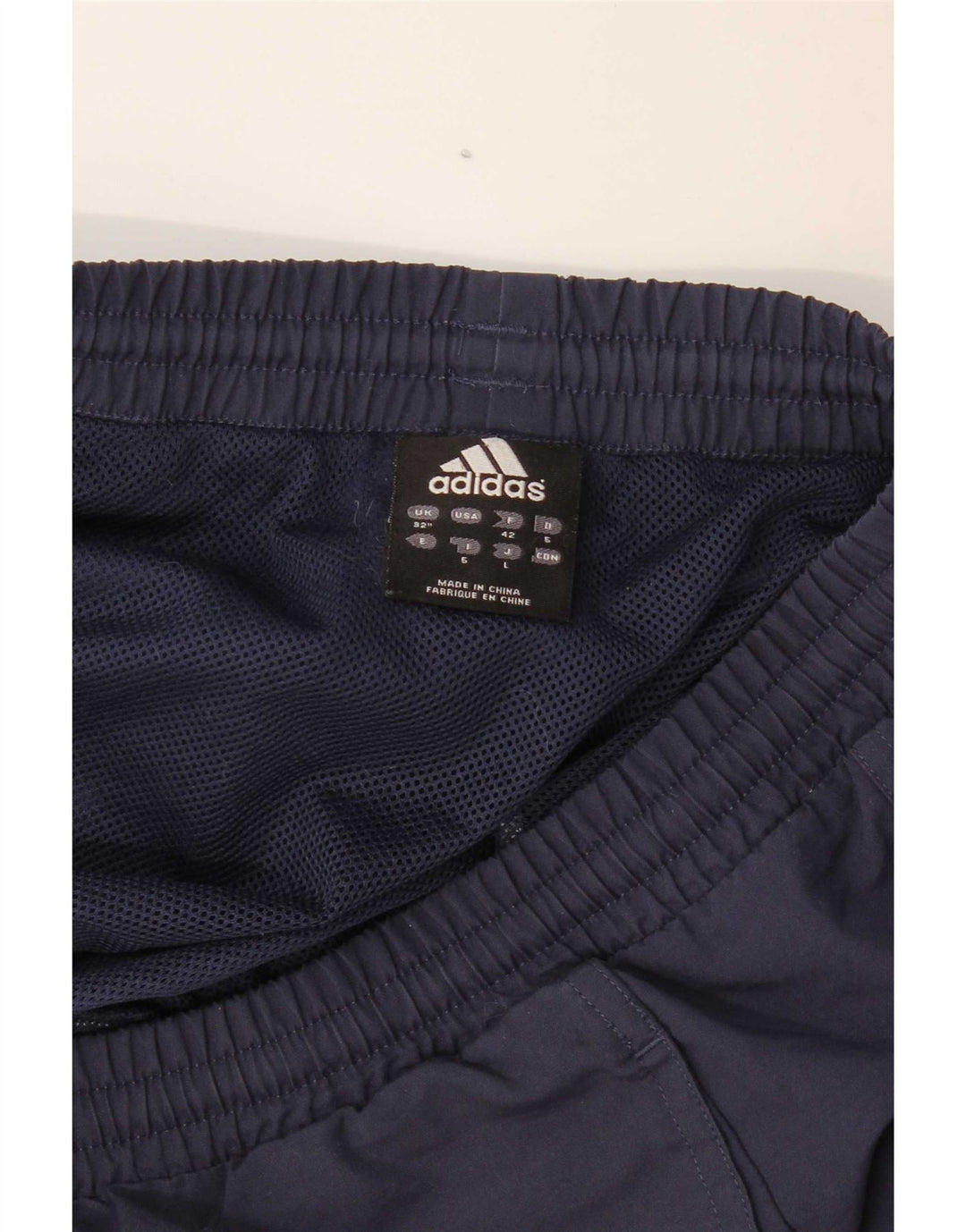 Мужские спортивные шорты Adidas, большие темно-синие, с цветными блоками