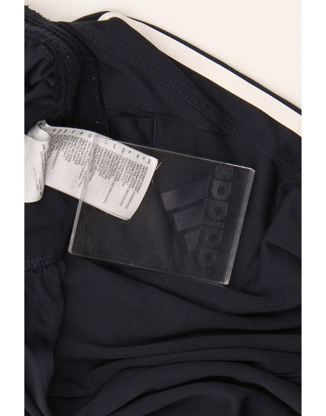 Спортивные шорты Adidas для мальчиков 7-8 лет, темно-синий, полиэстер