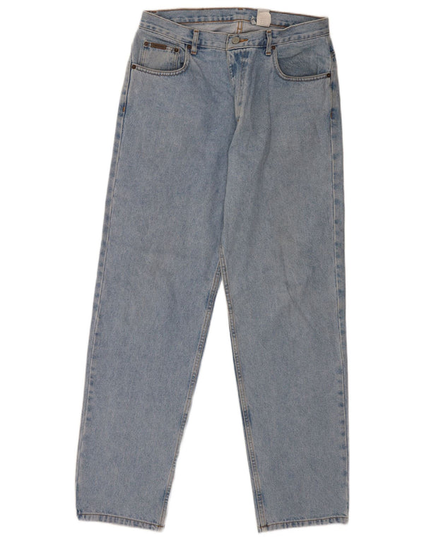 Мужские прямые джинсы Calvin Klein W32 L32, синий хлопок