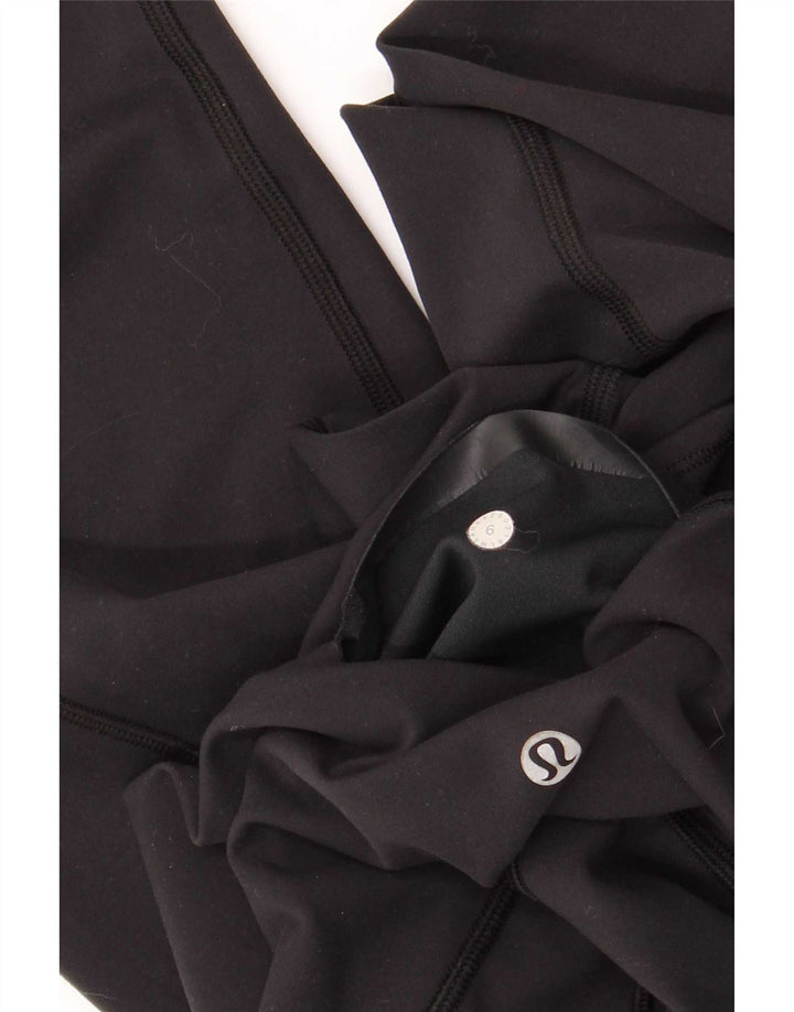 Женские укороченные леггинсы Lululemon, США 6, средние, черные