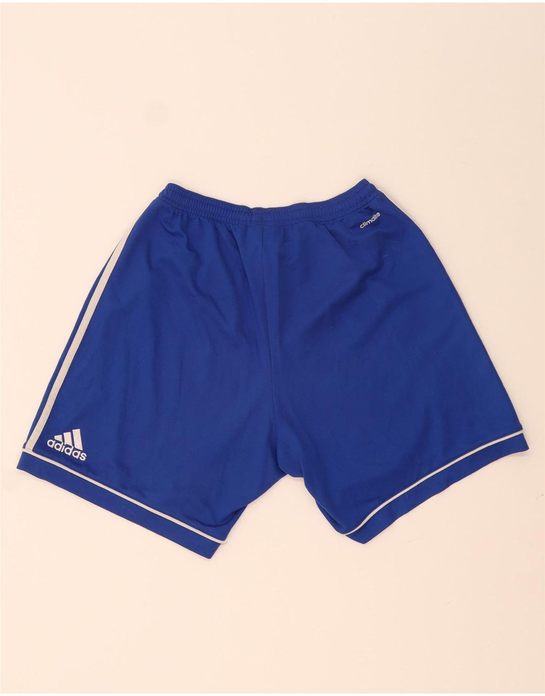 Мужские спортивные шорты Adidas Climalite, маленький синий полиэстер
