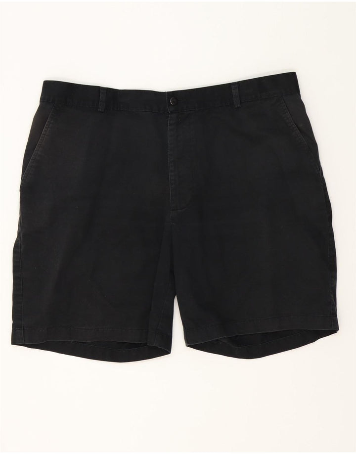 IZOD Мужские шорты чинос W36, большие черные, хлопок