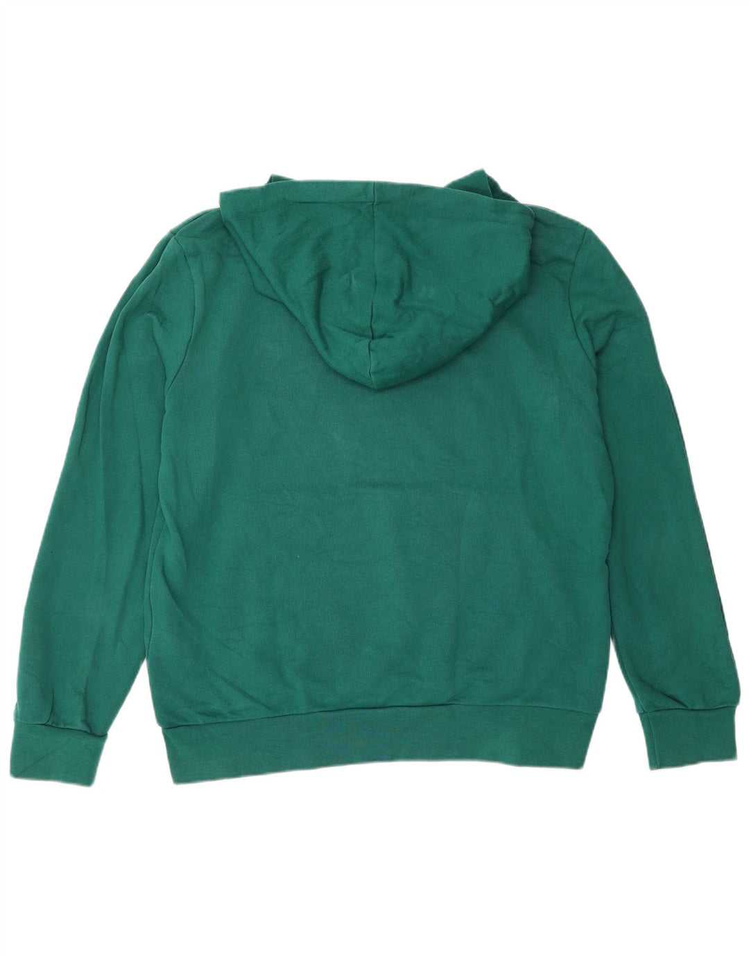 Мужской джемпер с капюшоном Diadora с рисунком, средний зеленый хлопок, хлопок