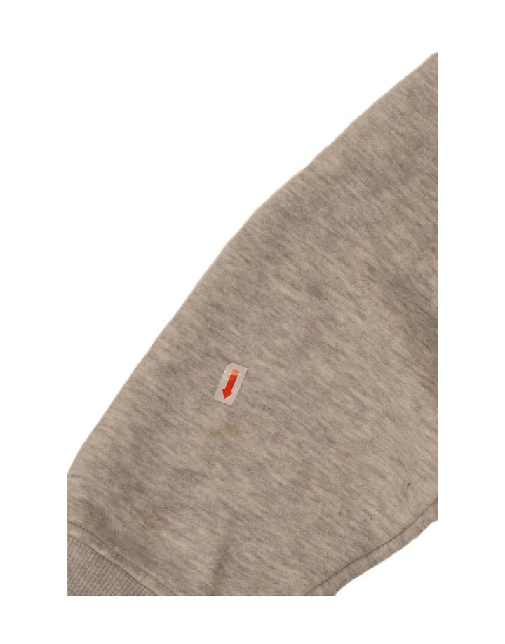 SALTROCK Мужской свитер с капюшоном на молнии 2XL Серый хлопок