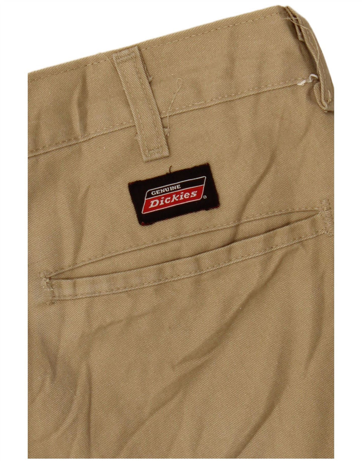 Dickies Мужские узкие брюки-карго W32 L30 Бежевые