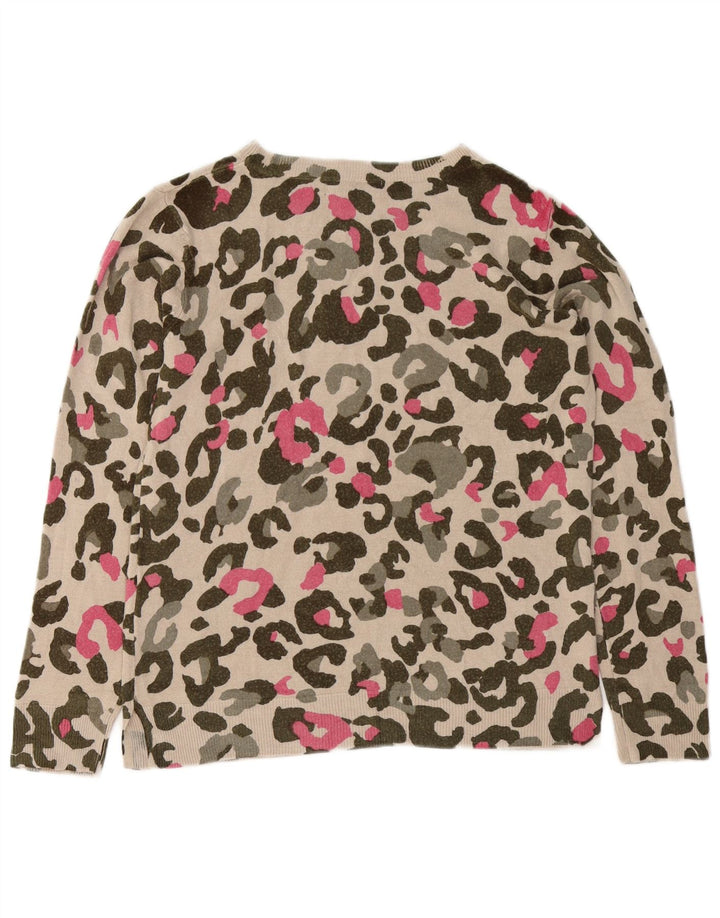 Женский джемпер с вырезом «лодочка» Marks & Spencer UK 12, средний бежевый