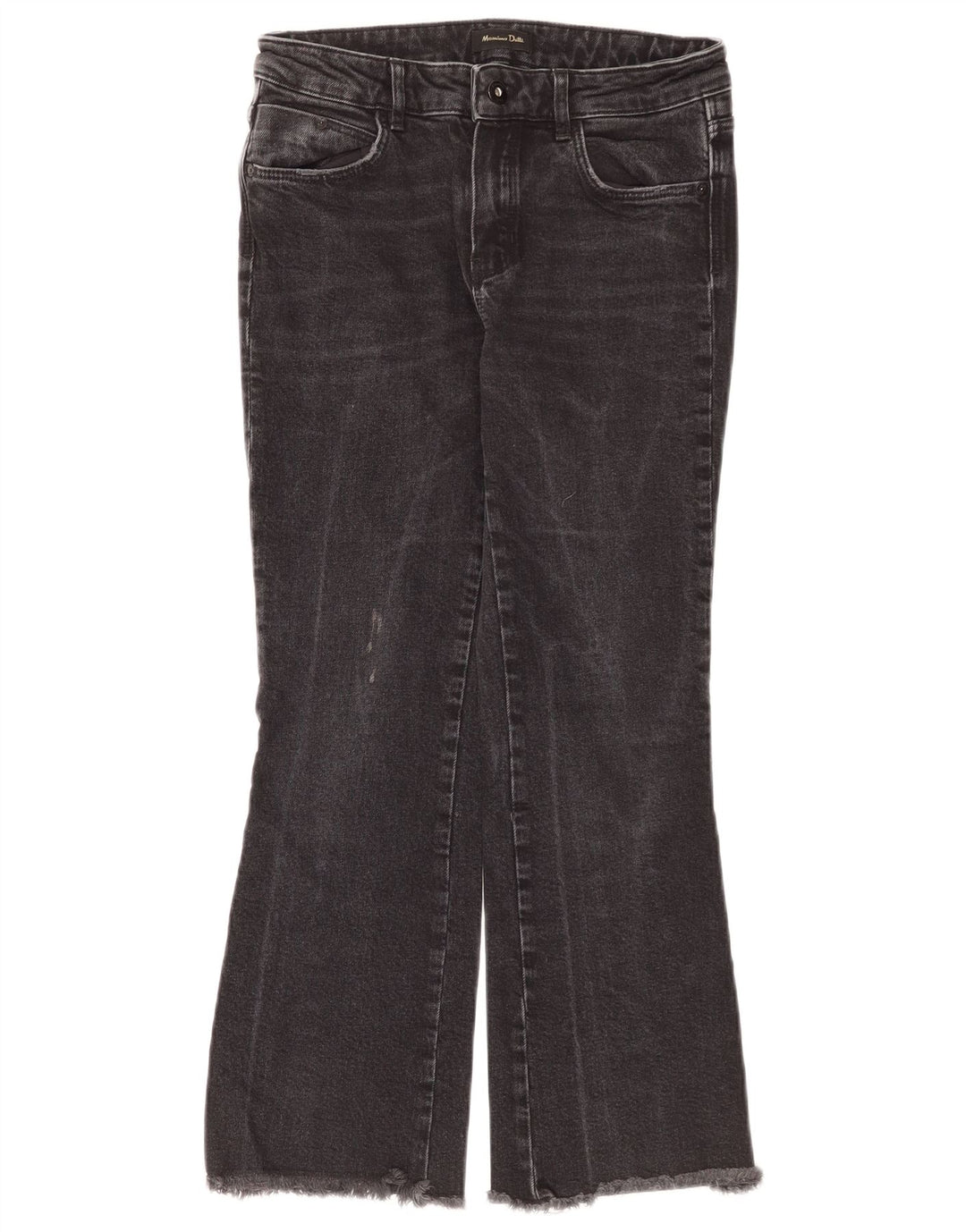Женские джинсы Massimo Dutti Bootcut EU 36 XS W26 L25, черный хлопок