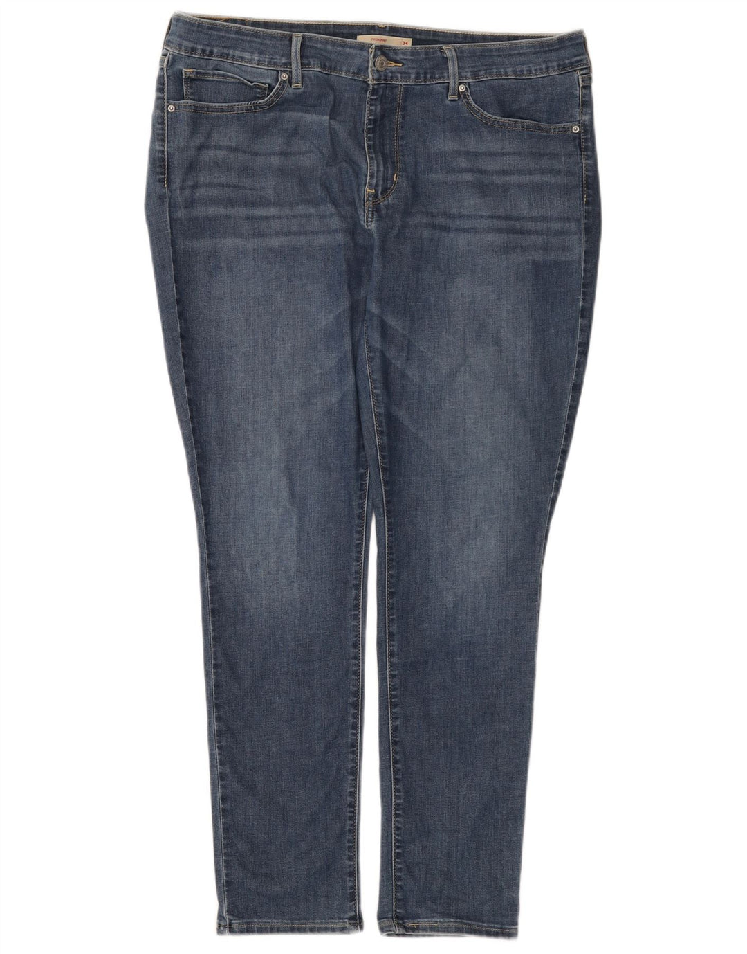 Женские джинсы скинни Levi's 711 W34 L30 синие
