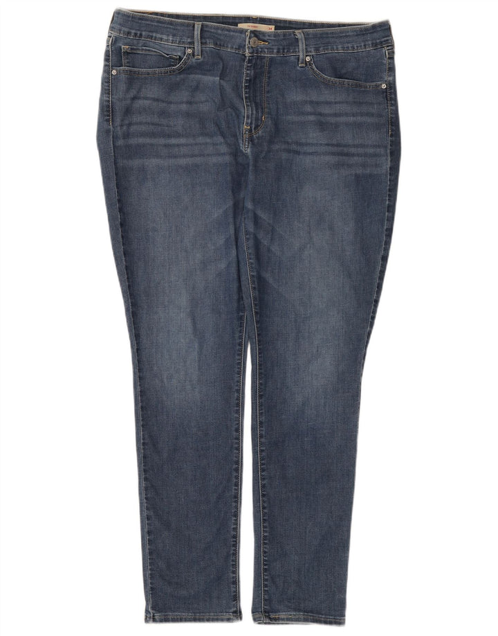 Женские джинсы скинни Levi's 711 W34 L30 синие
