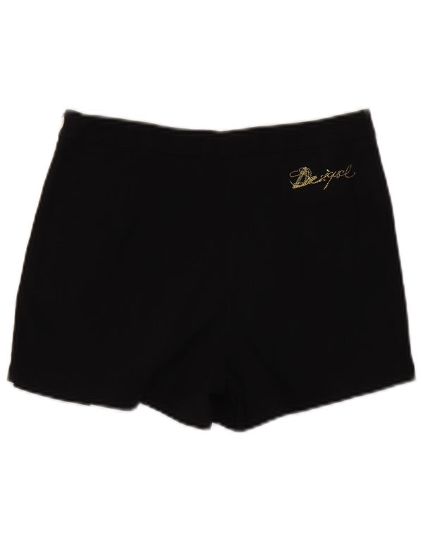 Женские повседневные шорты DESIGUAL с рисунком на крючках W24 XS, черные, хлопковые с сердцем