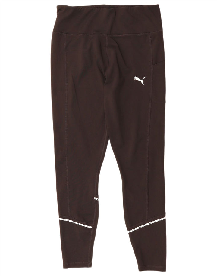 Женские леггинсы PUMA UK 16, большие черные из полиэстера