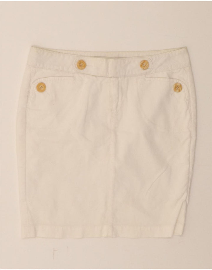 GUESS Womens Pencil Skirt W30 Medium  White Vintage Guess and Second-Hand Guess from Messina Hembry 