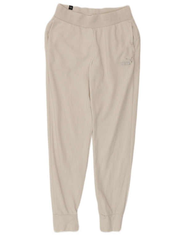 Женские спортивные брюки PUMA Joggers UK 6 XS, белый хлопок