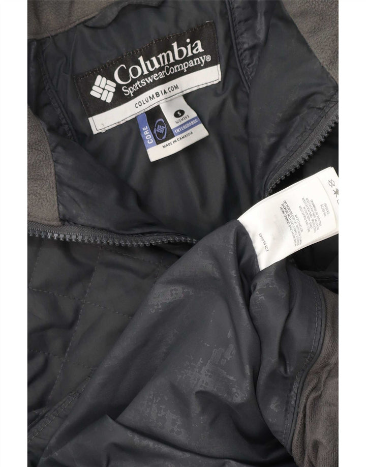 Женская стеганая куртка Columbia UK 10, маленький серый полиэстер