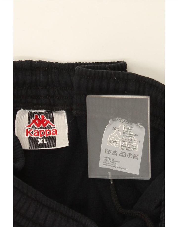 KAPPA Мужские спортивные брюки XL, черный хлопок