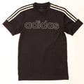 Мужская футболка Adidas Climalite с рисунком Top XS, черный полиэстер