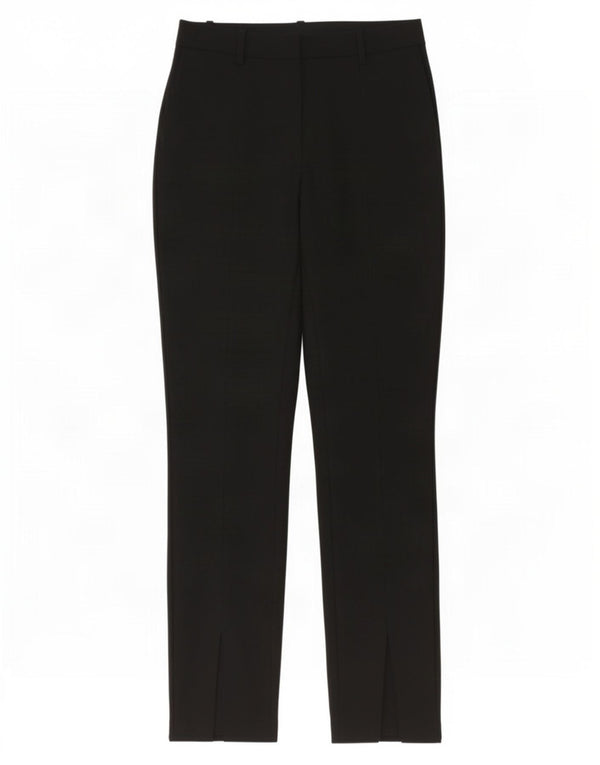 Женские узкие костюмные брюки Marks & Spencer UK 14, большие W34 L33, черные