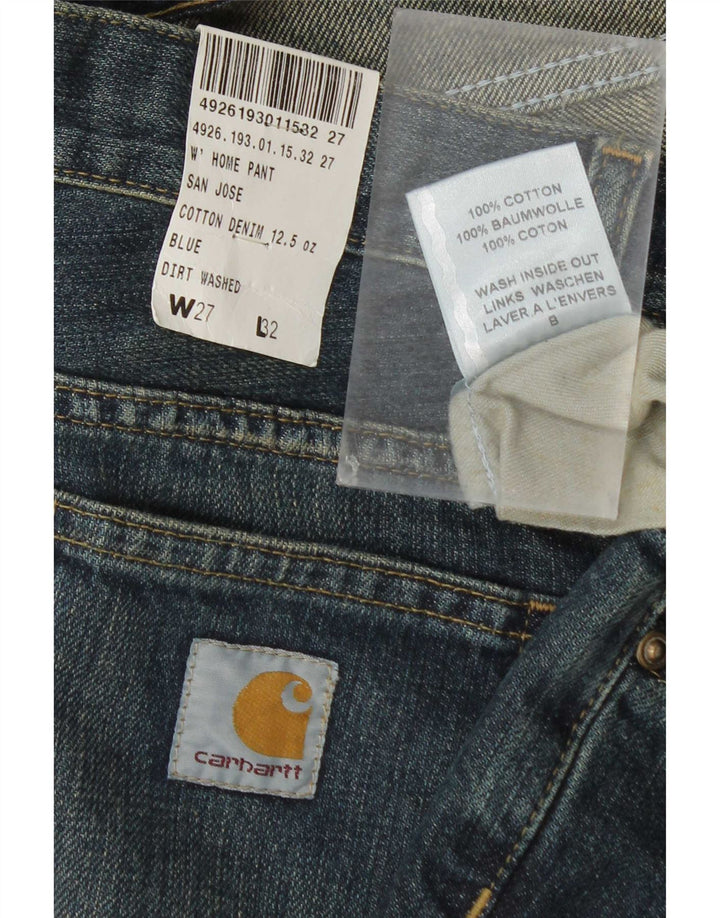 Женские джинсы Bootcut Carhartt W27 L32 синие, хлопок