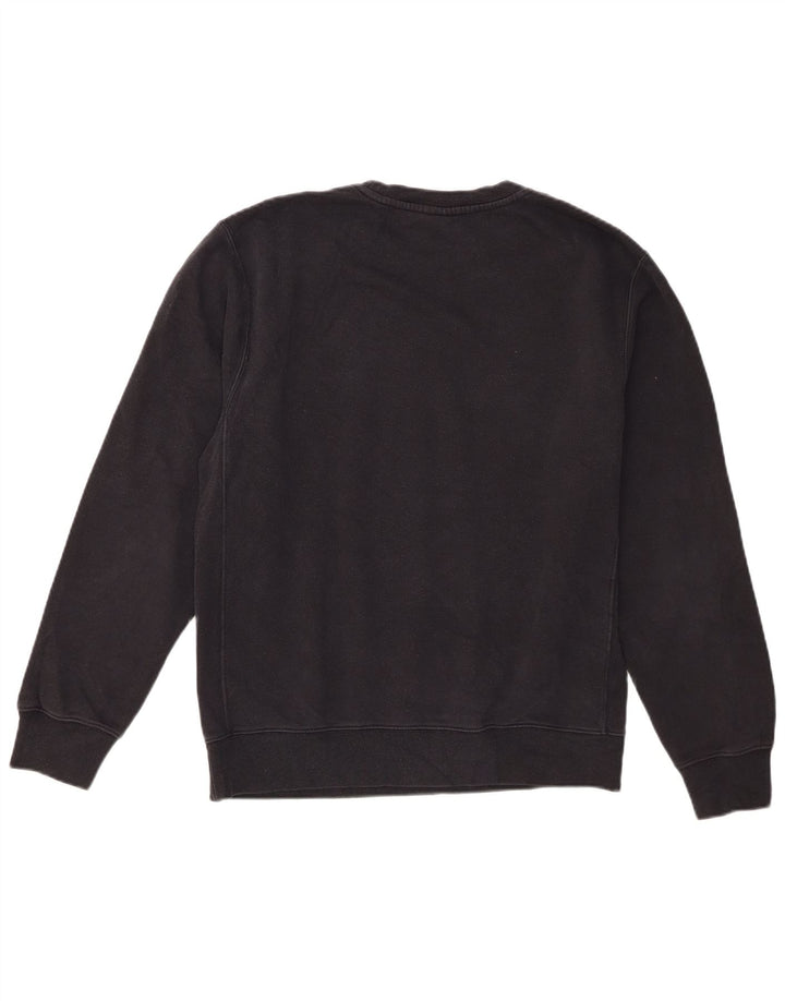 Мужской свитшот Nike, маленький черный хлопковый джемпер