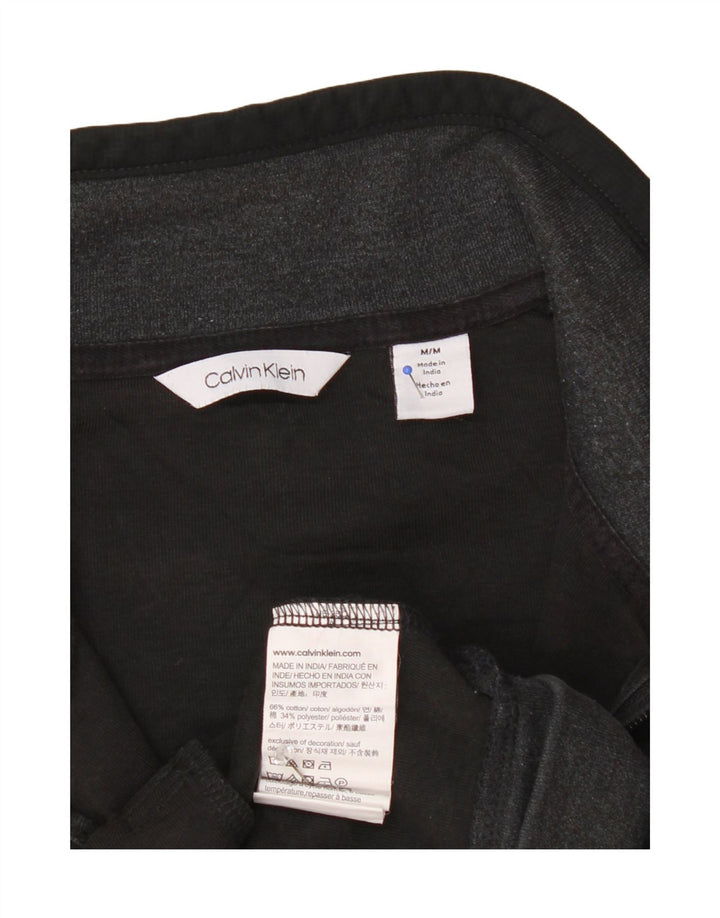 Мужской спортивный костюм Calvin Klein, верхняя куртка, средний серый хлопок с цветными блоками