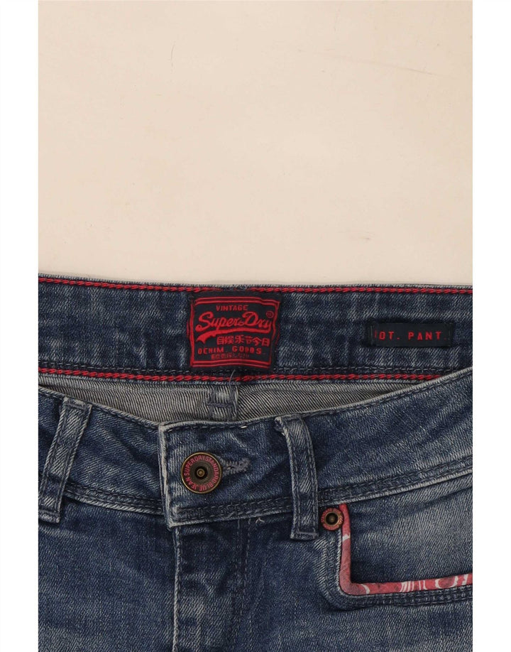 Женские джинсовые шорты Superdry Medium W28 Синие