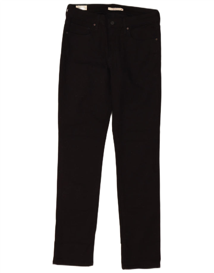 Женские джинсы LEVI'S 712 Slim W30 L32, черный хлопок