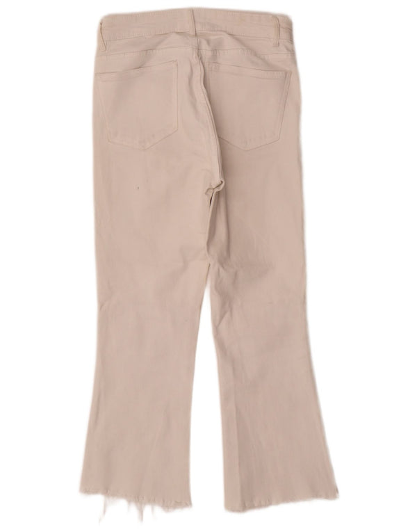 Женские джинсы Bootcut Zara EU 36 XS W26 L24, белый хлопок