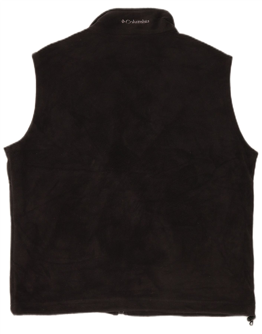 Женский флисовый жилет COLUMBIA UK 16, большой размер, черный полиэстер