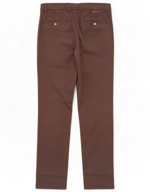 Мужские брюки-чиносы Massimo Dutti Slim Fit EU 38 Small W30 L33 Серый хлопок