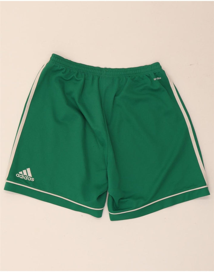 Мужские спортивные шорты Adidas Climalite, средний зеленый полиэстер