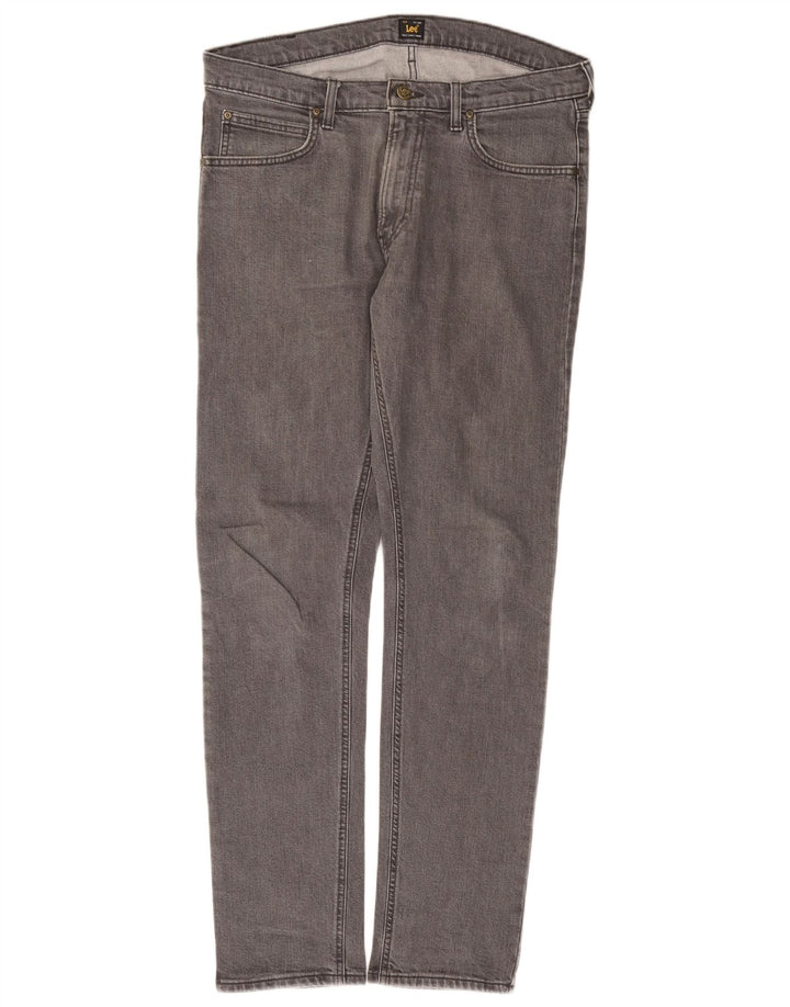 Мужские джинсы Lee Luke Slim W34 L32, серый хлопок