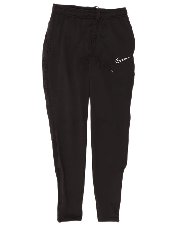 Женские спортивные брюки Nike Dri Fit UK 10, маленькие черные полиэстер