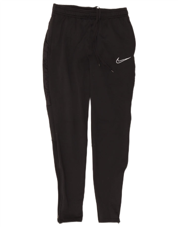 Женские спортивные брюки Nike Dri Fit UK 10, маленькие черные полиэстер