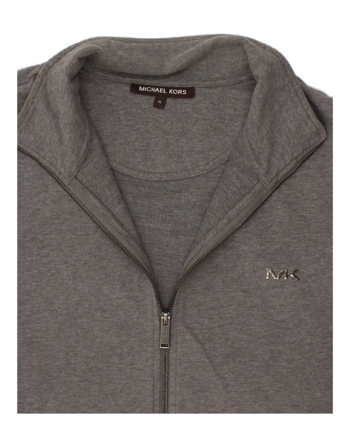 MICHAEL KORS Mens Tracksuit Top Jacket XL Grey Vintage Michael Kors and Second-Hand Michael Kors from Messina Hembry 