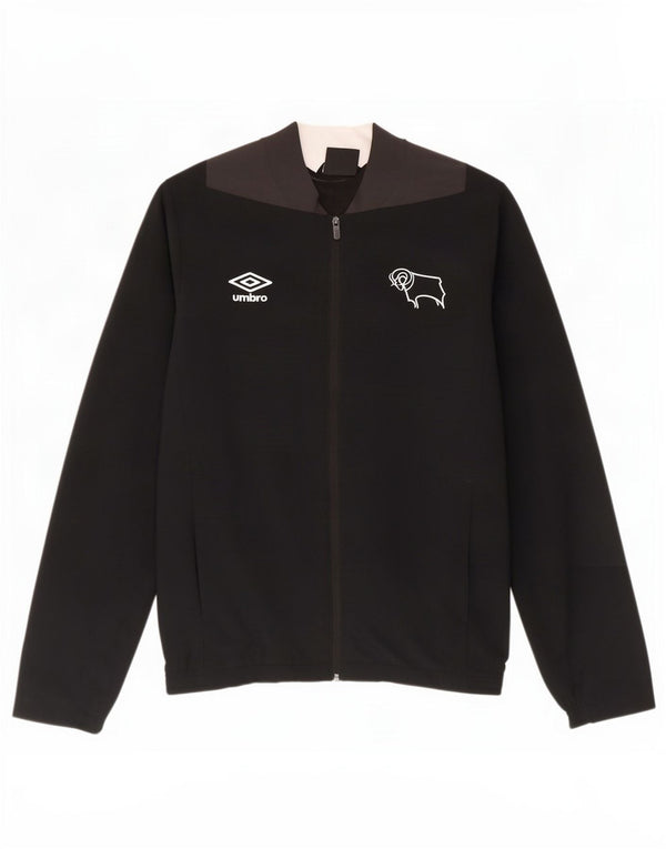 Мужской спортивный костюм Umbro, верхняя куртка, маленький черный полиэстер с цветными блоками