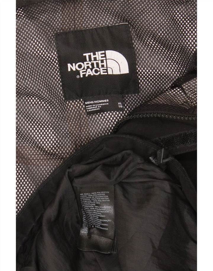 Мужская дождевик с капюшоном The North Face UK 42 XL, черный полиэстер
