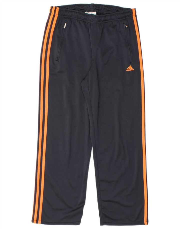 Мужские спортивные брюки Adidas, маленькие темно-синие, полиэстер
