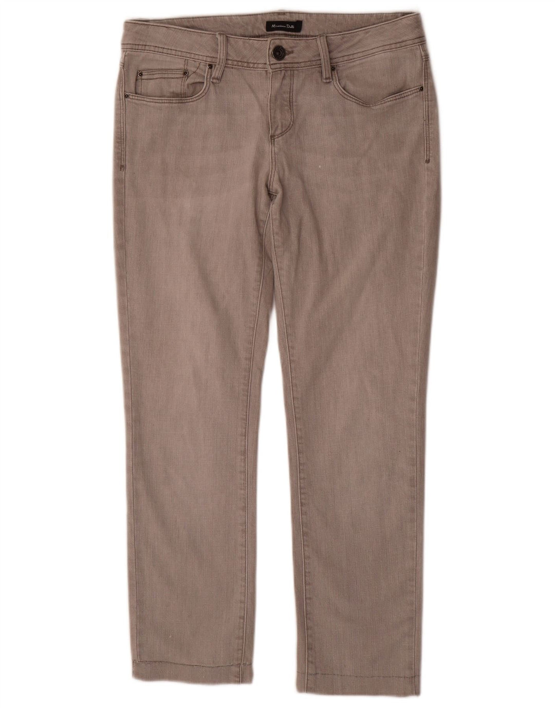 Женские узкие джинсы Massimo Dutti EU 40 Medium W30 L28 Серый хлопок