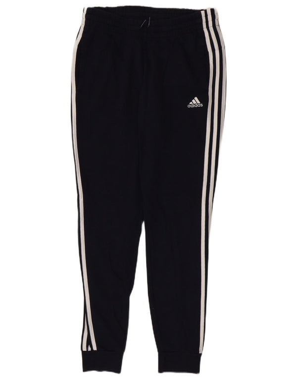 Женские спортивные брюки Adidas Joggers UK 8/10, маленькие темно-синие, хлопок