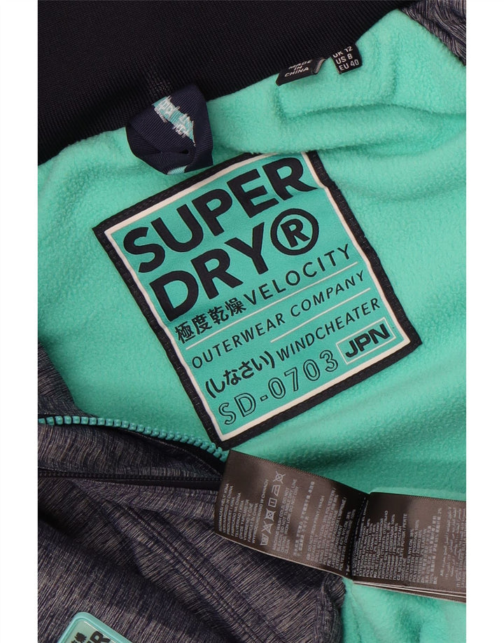 Женская ветровка Superdry Windcheater UK 12 Medium Navy Blue