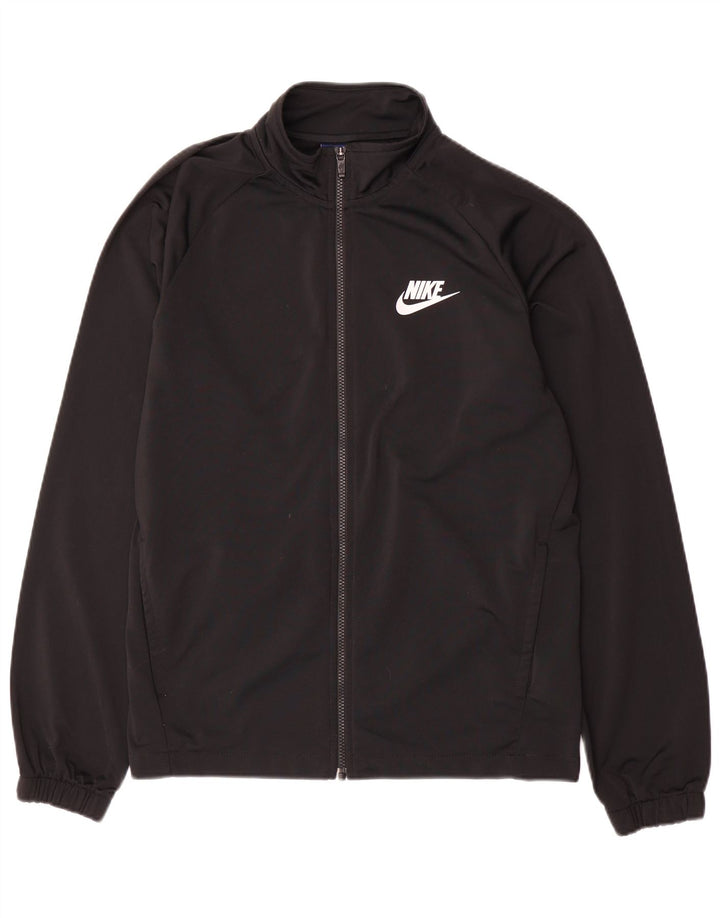 Мужская спортивная куртка Nike, средний черный полиэстер