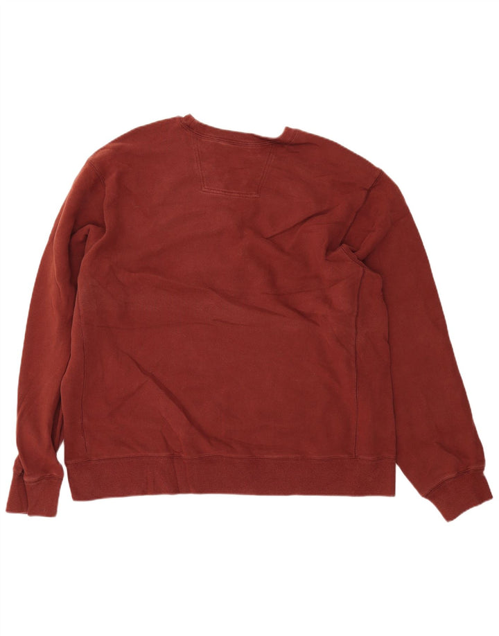 Мужской свитшот с рисунком EDDIE BAUER, XL, коричневый, хлопок