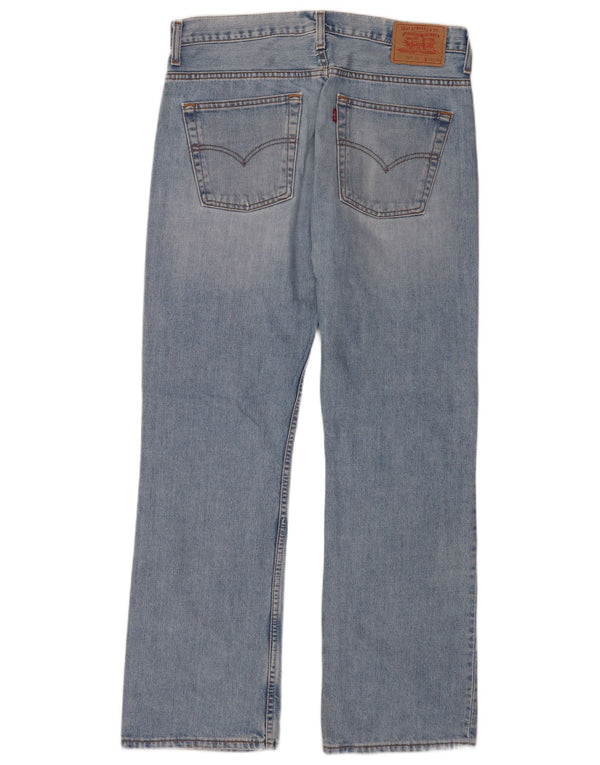 Мужские джинсы Levi's 507 Bootcut W36 L34 синие, хлопок