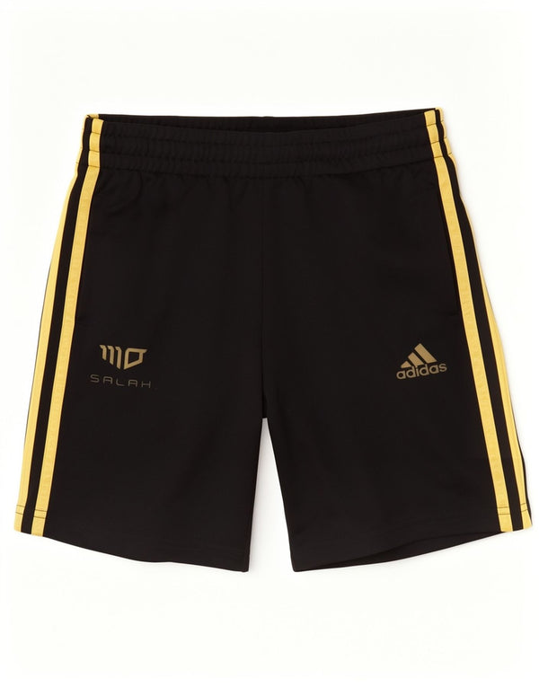 Спортивные шорты Adidas для мальчиков MESSI с графикой 9-10 лет W25 L7, черные спортивные