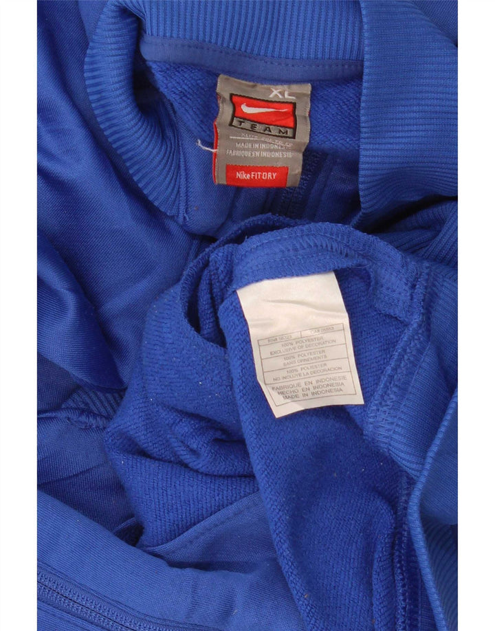 Женский спортивный костюм Nike UK 18 XL, синий полиэстер с цветными блоками